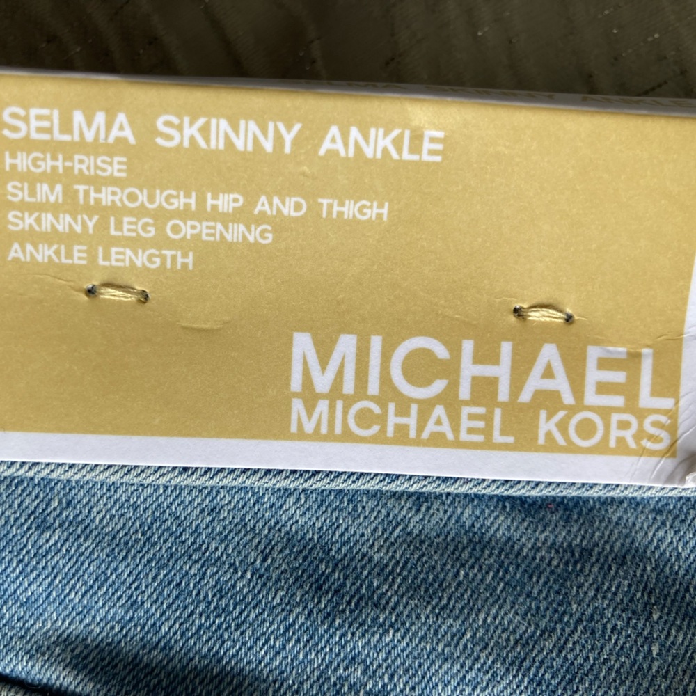 Michael Kors Petite Selma Skinny Ankle Jeans Sz 6P -Stretch - Picture 11 of 11